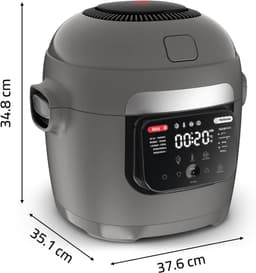 RUX® Multicooker - Multicookers - Grijs - ‎38cm x 36cm x 35cm — thumbnail 8