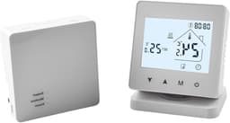 Slimme Thermostaat - Verwarming Regelaar - Comfort Verhoging - Draadloze Bediening - 30 Meter Bereik - Wit — thumbnail 1