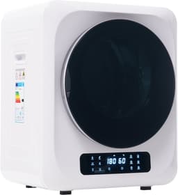 Mini Wasdroger 4kg - Compacte Droogkast - Afvoerdroger - Kleine Droger - Wandmontage - 850W - RVS Trommel - UV Desinfectie - Appartement - 6 Programma's — thumbnail 1