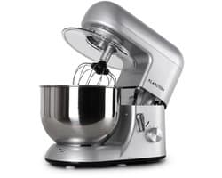 Klarstein keukenmachine, Knetmaschine met 5L kom, 1800W Profi keukenmachine met Knethaken en Schneebesen, Universal keukenmachine met 6 standen, Teigmaschine zum roeren, Kneten en Aufschlagen - Keukenmachine,2L - voor Keuken - Garde - RVS