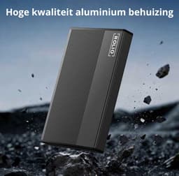 Rolio Externe Harde Schijf Pro - USB 3.1 en USB C - 1Gbps snelheid - 500GB Opslag — thumbnail 5