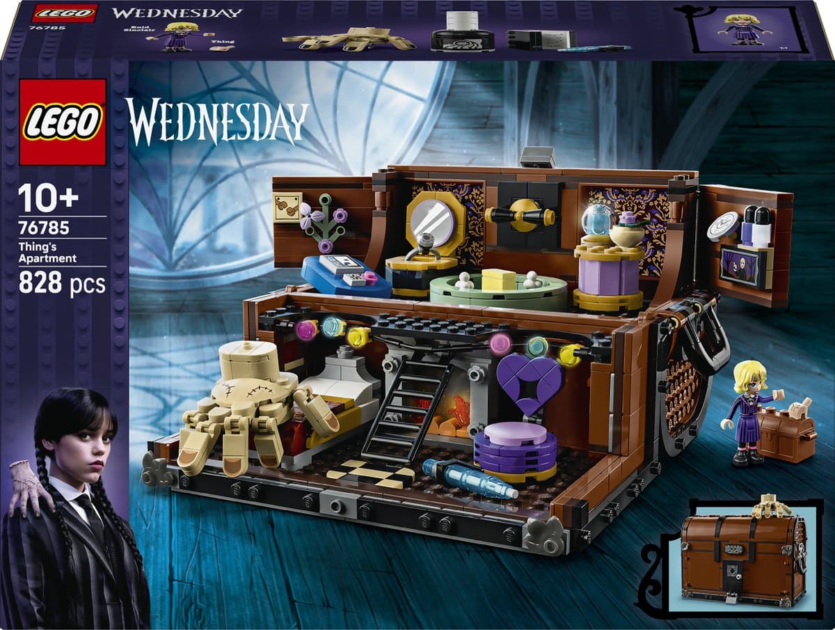 Lego Wednesday 76785 Appartement Van Thing Bouwstenen — afbeelding 1