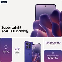 Motorola moto edge 70 fusion - 8/258GB - PANTONE Orient Blue — thumbnail 11