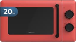 Magnetron - Keukenapparaat - Snel Opwarmen - Ontdooifunctie - 20 Liter - Rood — thumbnail 1