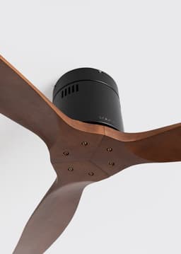 CREATE - Plafondventilator silent 100% hout 40W (Ø132cm) - Geen licht - Afstandsbediening - 6 snelheden - Programmeerbaar - WIND CALM NATURAL WOOD — thumbnail 5