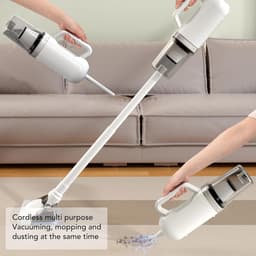 Draadloze Stofzuiger - Handstofzuiger Dweil - Efficiënte Huisreiniging - 3-in-1 Functionaliteit - 120 W 30000 Pa - Zwart — thumbnail 3