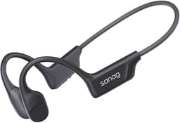Sanag Bone Conduction Headphones – Sport Koptelefoon – Veilig Fietsen & Hardlopen – 10 Uur Batterij – IPX5 Waterdicht & Open Ear Design – Zwart — thumbnail 1