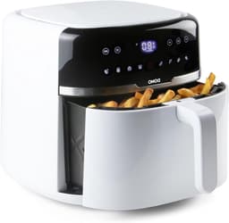 Airfryer - Hete Lucht Friteuse - Gezond Frituren - 8 Liter Capaciteit - 1800 Watt - Wit — thumbnail 1