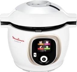 Intelligente multicooker - Elektrische kookpot - Maaltijden bereiden - 150 voorgeprogrammeerde recepten - 6 Liter - Rood — thumbnail 3