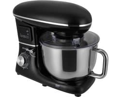 Keukenmachine - Mixer Kneedapparaat - Bakken en Koken - Digitale Timer - 6.2 Liter - Zwart