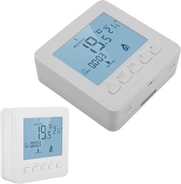 Dailygoods - Dailygoody - Thuis Programmeerbare Thermostaat - Slimme Temperatuurregelaar - Eenvoudig te Installeren - Wit - Digitaal LCD-scherm - Handig in Gebruik — thumbnail 4