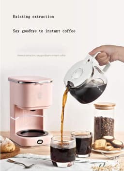 Koffiezetapparaat - Compact Design - Snel en Eenvoudig - Voor Thuisgebruik — thumbnail 4