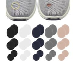 Set van 30 reparatiepatches voor schoenen, ideaal voor het herstellen van gaten, hakken en neus, inclusief stickers en reparatieset