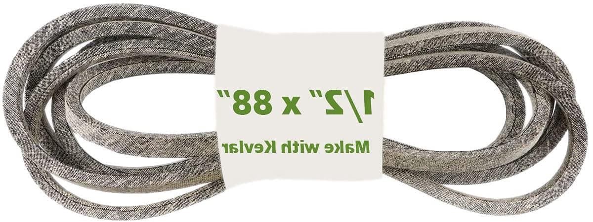 Grasmaaier Riem - V-snaar Dek - Maaien van gras - Hoge temperatuur weerstand - 1/2 x 88 inch - Zwart — afbeelding 1