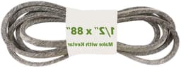 Grasmaaier Riem - V-snaar Dek - Maaien van gras - Hoge temperatuur weerstand - 1/2 x 88 inch - Zwart — thumbnail 1