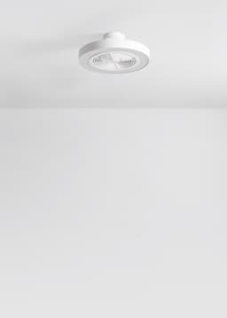 CREATE - Stille plafondventilator 40W Ø50 cm met verborgen bladen en LED-verlichting - S - Met licht - Afstandsbediening - WIND CLEAR EASY — thumbnail 4