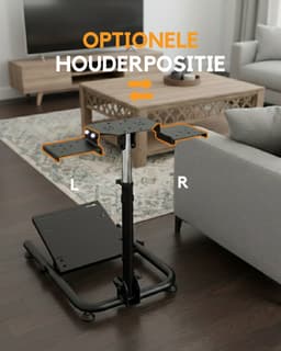 Ranqer Wheel stand - racestuur standaard - race cockpit - Inklapbaar - Geschikt voor: Logitech, Thrustmaster, Fanatec — thumbnail 4