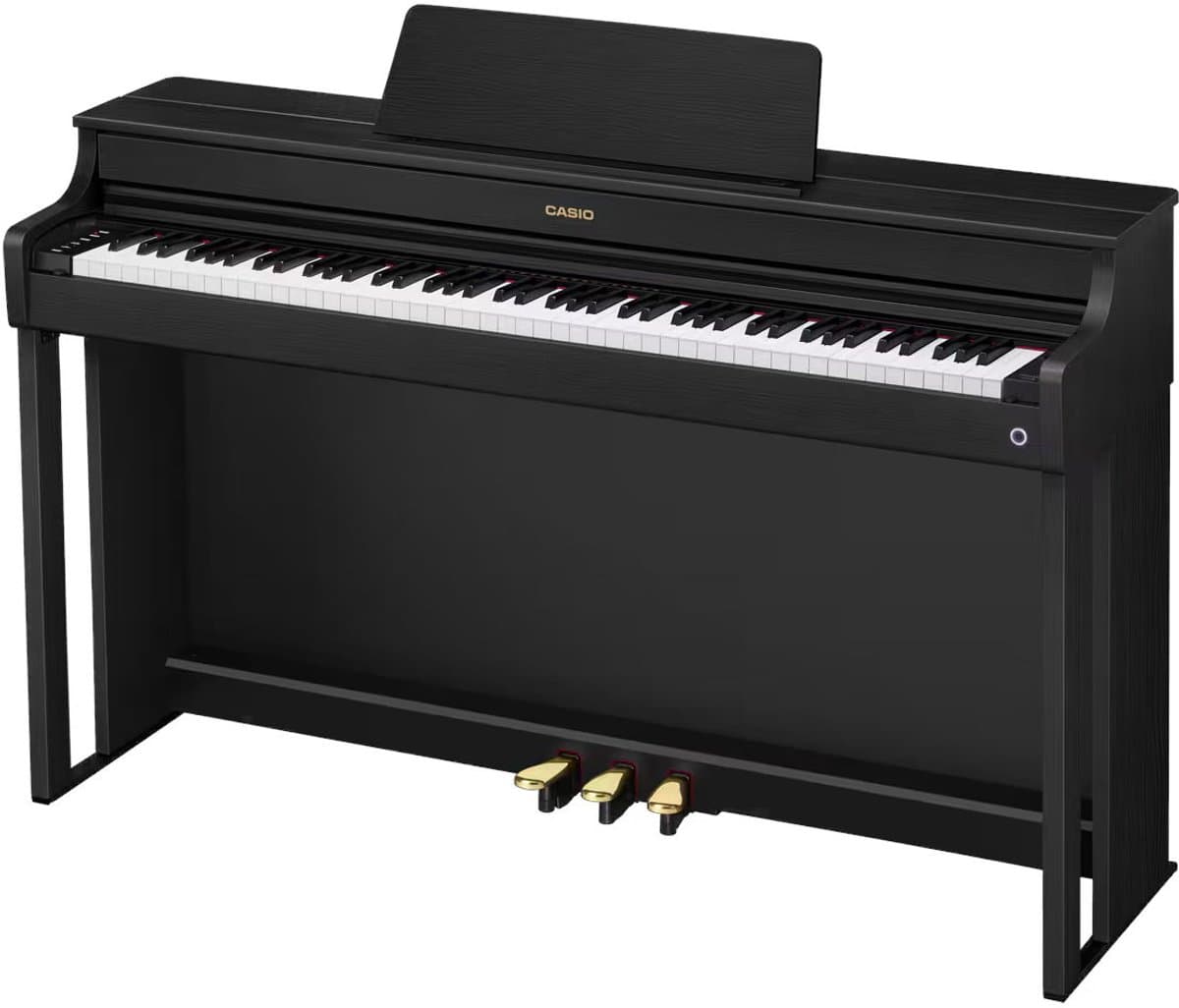 Casio AP-300BK CELVIANO Digitale Piano 88 Toetsen Geschaald Hamerslagklavier Zwart — afbeelding 1