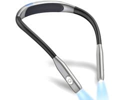 DnA® Neklamp - Neklampje Voor Haakwerk - Neklamp Oplaadbaar - Nekleeslamp - Neklampje - Zwart - 18cm x 13cm x 3cm