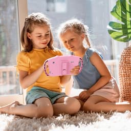 White-Label® Kindertablet Vanaf 3 Jaar - Tablet Kinderen - Kinderspeelgoed - Roze — thumbnail 2