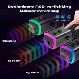 FIFINE - AM8 - USB / XLR Studio Microfoon - Geschikt voor PC/PS4/PS5 - RGB - Podcast - Gaming - Streaming - Zwart — thumbnail 4