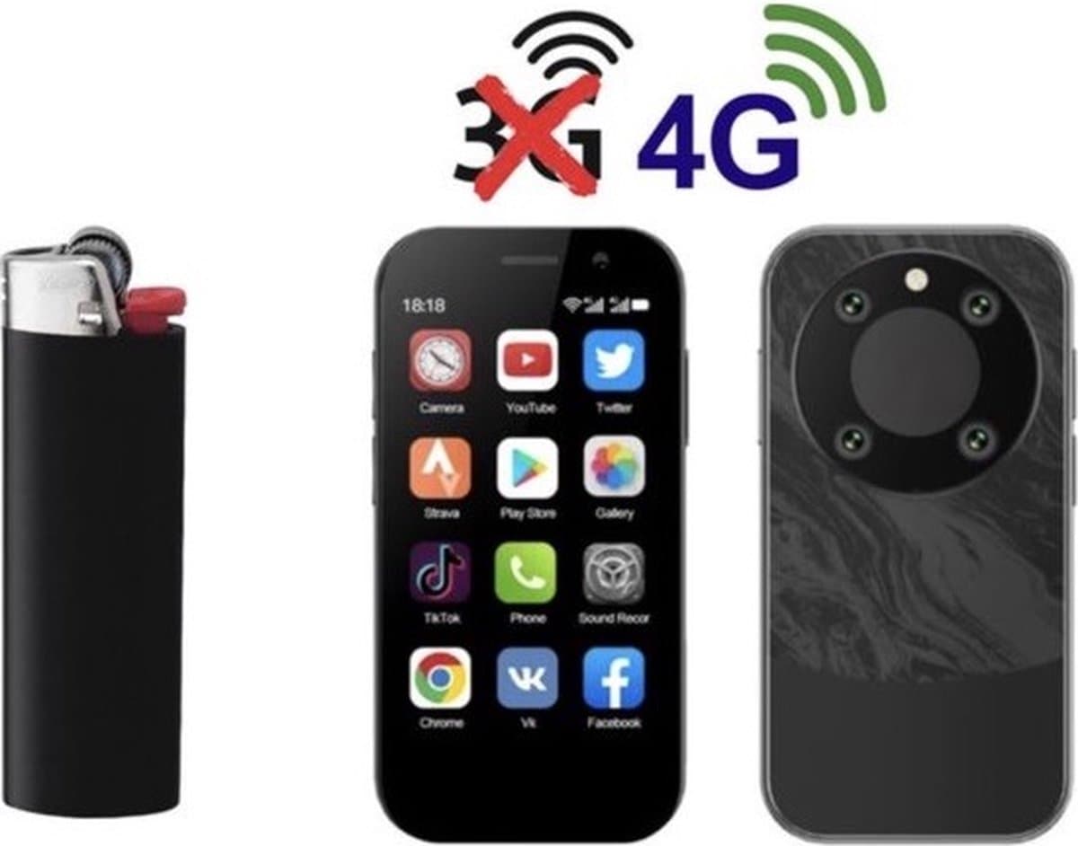 Medj - Mini smartphone- mobiele telefoon- superkleine -klein -4G -Snelste -mini- gsm -android 10 — afbeelding 1