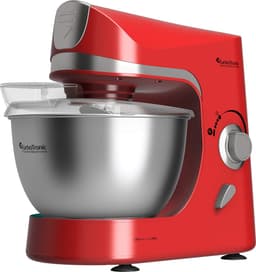 TurboTronic TT-002 Pro-Mix Keukenmachine - Foodprocessor - Staande Keukenmixer- keukenrobot- 5 Liter - 2000W - Rood — thumbnail 1
