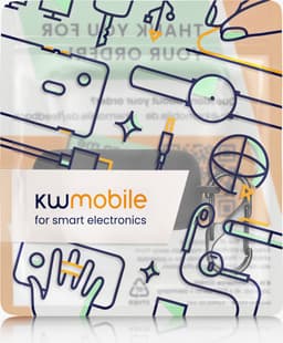 kwmobile Hoes geschikt voor Sony WF-C510 - Siliconen cover voor oordopjes in zwart — thumbnail 2