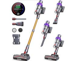 SimpleStore Draadloze Stofzuiger - Buture - Steelstofzuiger Draadloos - 450W - Zuigkracht 48Kpa - 1,5L Stofbeker - Huishoudelijke Apparaten