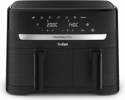 Tefal EY901N10 Dual Easy Fry Essential - Airfryer - 2700W - 8,3L - Zwart — thumbnail 1