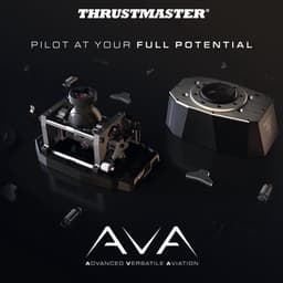 Thrustmaster AVA BASE - Premium Modulaire Joystick Voet - PC - Compatibel met F-16C Viper / F/A-18C Hornet SOL-R Grips - Ideaal voor DCS World & Microsoft Flight Simulator — thumbnail 4