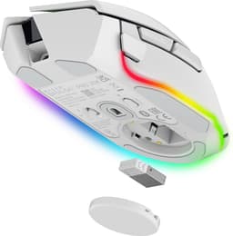 Razer Basilisk V3 Pro 35K - Draadloze Gaming Muis - Ergonomisch - RGB - 4-weg Scrollwiel - Wit — thumbnail 4