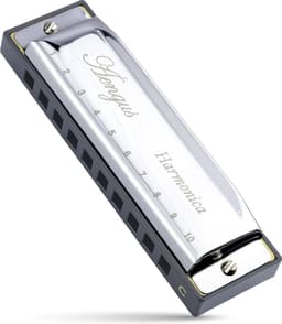 Mondharmonica C Majeur - Blues Harp C - zilver — thumbnail 1