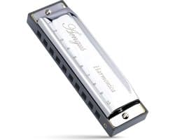 Mondharmonica C Majeur - Blues Harp C - zilver