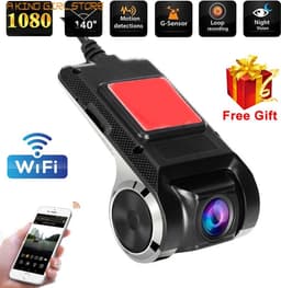 MazrekuHome® - Wifi Dash Cam Dvr Dash - 1080P Camera 1920*1080 - Wifi Bluetooth Verbinding Android - Auto Rijden Recorder - Nacht Versie Recorders — thumbnail 4