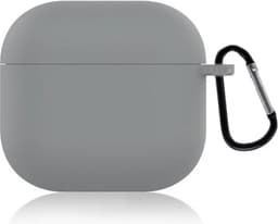 ShieldCase Siliconen Hoesje Geschikt voor Airpods 4 - Siliconen Case voor Apple Airpods 4 Case Hoesje - Grijs — thumbnail 1