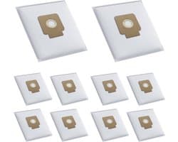 Stofzuigerzak voor Hoover [Set 10] Vervangende stofzakken H63 / H63 Pure Epa compatibel Hoover Capture Freespace Brave Flash