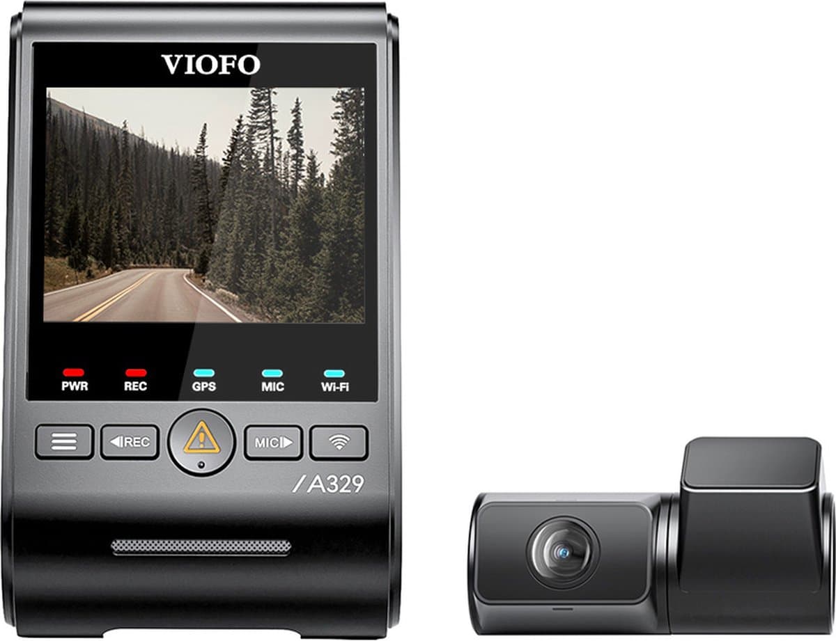 VIOFO A329 2CH - Dashcam - 4K 60 fps - 2024 — afbeelding 1