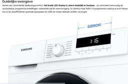 Samsung WW70T304MBW Wasmachine | 7 kg | 1400 toeren | Quick Wash 18 min | 13 Wasprogramma's | 10 garantie op Inverter Motor — thumbnail 7