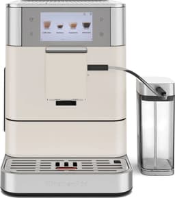 KitchenAid Volautomatische Espressomachine KF8 - 40+ recepen - Ook geschikt voor plantaardige dranken - 2 kopjes tegelijk - Wit — thumbnail 2