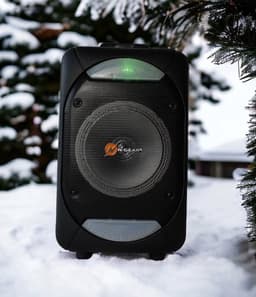 N-GEAR The Flash 610 - Bluetooth Speaker - Karaoke Set - Partybox met 1 Microfoon - Zwart — thumbnail 3