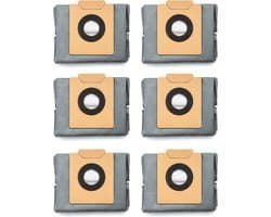 eufy antibacteriële en geurverdrijvende stofzuigerzak (6 stuks) voor X8 Pro Series en X10 Pro Omni