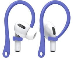 Ibley EarLoop Sport hooks paars voor Apple AirPods Pro 1/2 & AirPods 3/4 - Oorhaken - Siliconen sport haken - Geschikt voor AirPods Pro 1/2 en Apple AirPods 3/4 - Set van 2