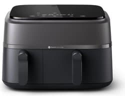 Airfryer met Twee Baklades - Gezond Snel en Veelzijdig Koken 9 Liter Inhoud Touchscreen 2 Lades NA350/00 — thumbnail 1