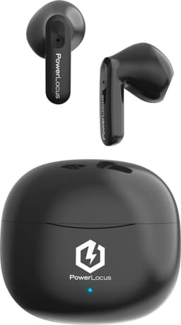 PowerLocus Vibe Draadloze Oordopjes - Bluetooth oordopjes - ENC Microfoon - Touch Sensor Button - Lange Batterijduur - Zweetbestendig - Zwart — thumbnail 5