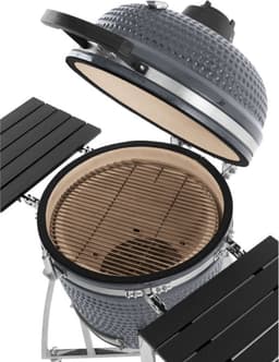 Landmann Kamado 22inch met trolley 74x132x121cm — thumbnail 2