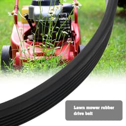 Aandrijfriem Grasmaaier - Riem Elektrische Schaver - Vervangende Onderdelen - Gesloten Lus Ontwerp - 348mm Omtrek 14mm Breed - Zwart — thumbnail 2
