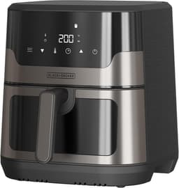 Heteluchtfriteuse - Airfryer XXL - Gezond Koken - Digitaal Touchscreen - 8-9 Personen - Zwart — thumbnail 1