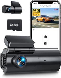SVN® Dual Dashcam - Voor en Achter Camera – Auto Camera Met Nachtzicht – Zwart - 5cm x 10cm x 4cm — thumbnail 1