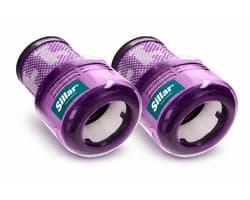 Sillar Stofzuigerfilter – wasbaar - vervangingsfilter geschikt voor Dyson V12 Detect Slim Absolute Total Clean – 2 stuks – vervangt 971517-01